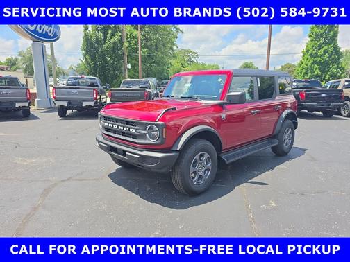 Ruby Red Metallic Tinted Clearcoat 2026 Ford Bronco Big Bend