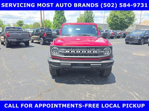 Ruby Red Metallic Tinted Clearcoat 2026 Ford Bronco Big Bend