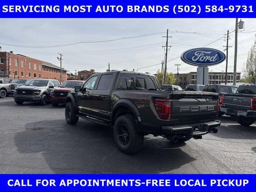 Shelter Green 2026 Ford F-150 Raptor