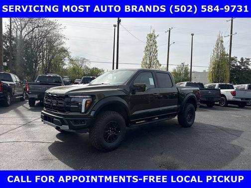 Shelter Green 2026 Ford F-150 Raptor