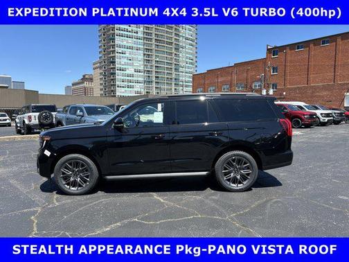 Agate Black Metallic 2026 Ford Expedition Platinum