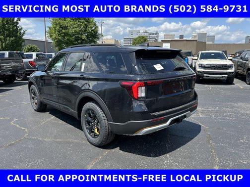 Agate Black Metallic 2026 Ford Explorer Tremor