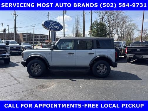 Avalanche Gray 2026 Ford Bronco Big Bend