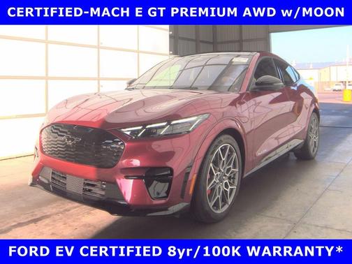 Molten Magenta Metallic Tinted Clearcoat 2025 Ford Mustang Mach-E GT