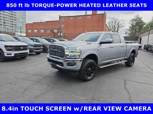 Billet Silver Metallic Clearcoat 2019 RAM 2500 Laramie Mega Cab 4x4 6'4' Box