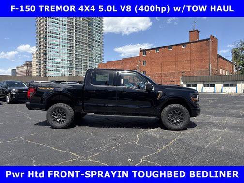 Agate Black Metallic 2026 Ford F-150 Tremor