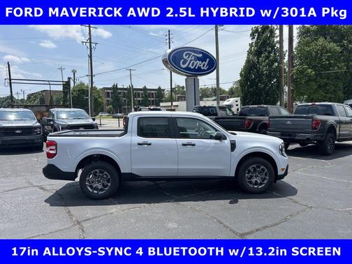 Space White Metallic 2026 Ford Maverick XLT
