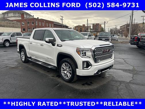 White Frost Tricoat 2021 GMC Sierra 1500 Denali
