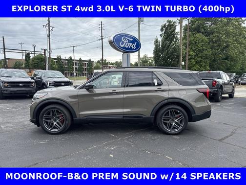 Marsh Gray 2026 Ford Explorer ST