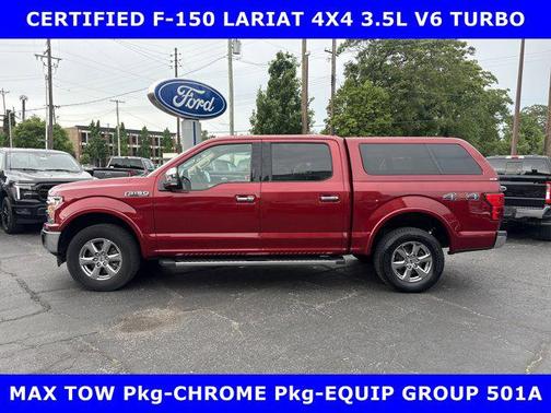 Ruby Red Metallic Tinted Clearcoat 2019 Ford F-150 Lariat