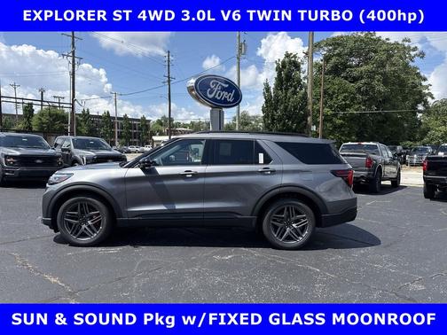 Carbonized Gray Metallic 2026 Ford Explorer ST