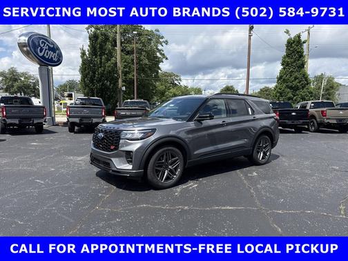 Carbonized Gray Metallic 2026 Ford Explorer ST