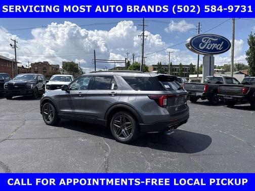 Carbonized Gray Metallic 2026 Ford Explorer ST
