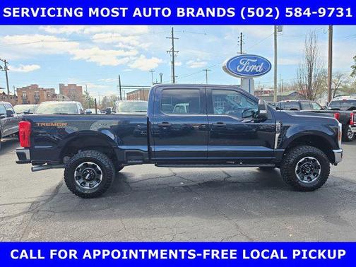 Antimatter Blue Metallic 2024 Ford F-250 XLT