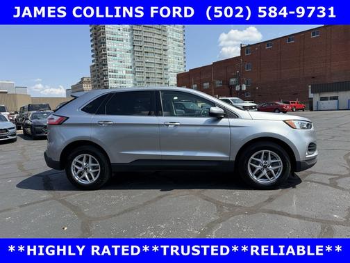 Iconic Silver Metallic 2024 Ford Edge SEL