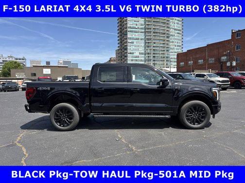 Agate Black Metallic 2026 Ford F-150 Lariat