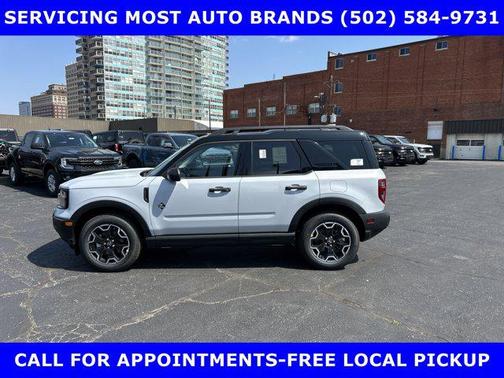 Space White Metallic 2026 Ford Bronco Sport Outer Banks
