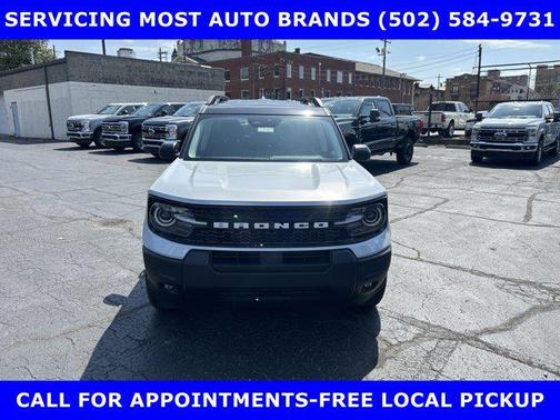 Space White Metallic 2026 Ford Bronco Sport Outer Banks