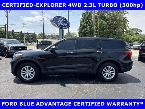 Agate Black Metallic 2020 Ford Explorer Base