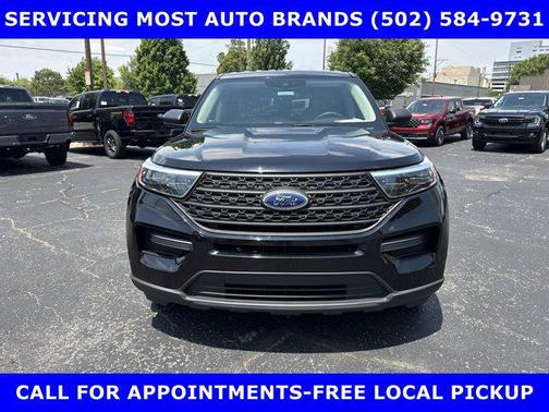 Agate Black Metallic 2020 Ford Explorer Base