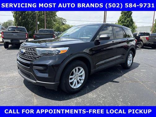Agate Black Metallic 2020 Ford Explorer Base