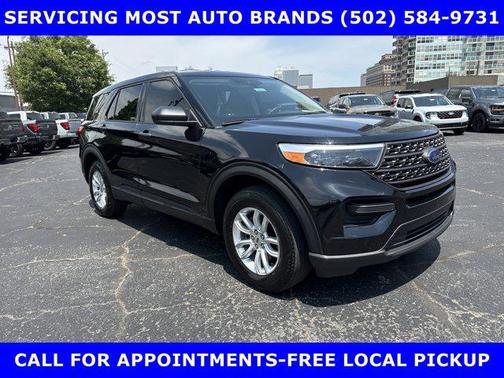 Agate Black Metallic 2020 Ford Explorer Base