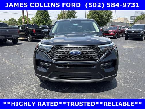 Agate Black Metallic 2020 Ford Explorer Base