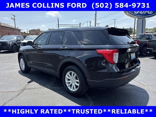Agate Black Metallic 2020 Ford Explorer Base