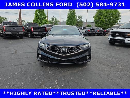 Majestic Black Pearl 2020 Acura TLX Technology