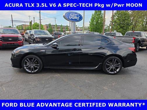 Majestic Black Pearl 2020 Acura TLX Technology