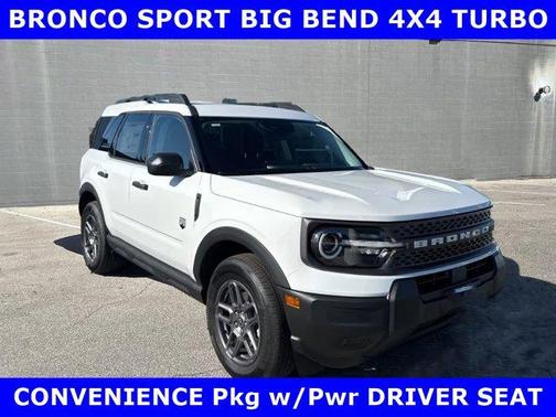 Oxford White 2025 Ford Bronco Sport Big Bend SUV