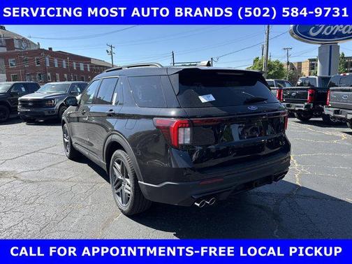 Agate Black Metallic 2026 Ford Explorer ST