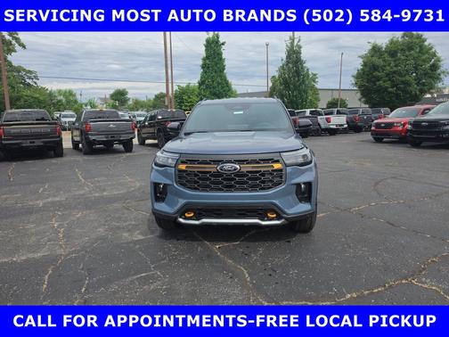 Vapor Blue Metallic 2026 Ford Explorer Tremor