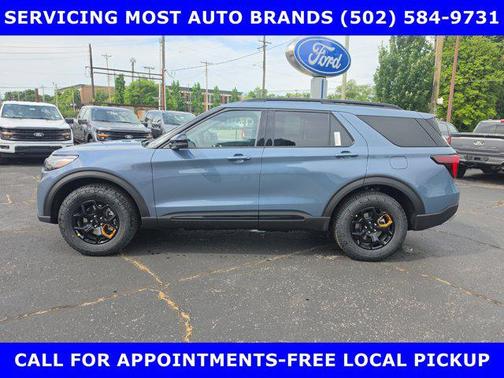 Vapor Blue Metallic 2026 Ford Explorer Tremor