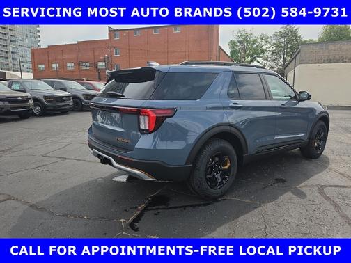 Vapor Blue Metallic 2026 Ford Explorer Tremor