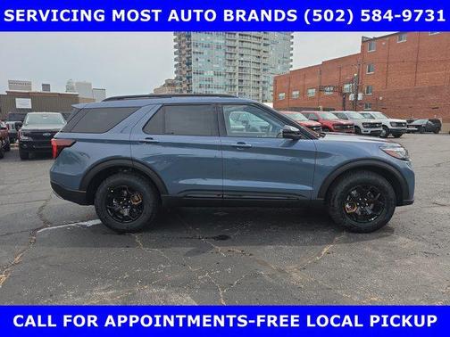 Vapor Blue Metallic 2026 Ford Explorer Tremor