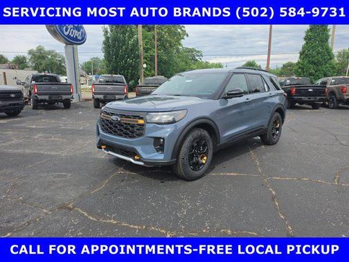 Vapor Blue Metallic 2026 Ford Explorer Tremor
