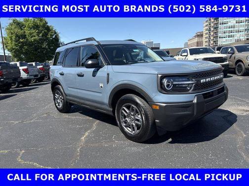 Azure Gray Metallic Tri-Coat 2025 Ford Bronco Sport Big Bend