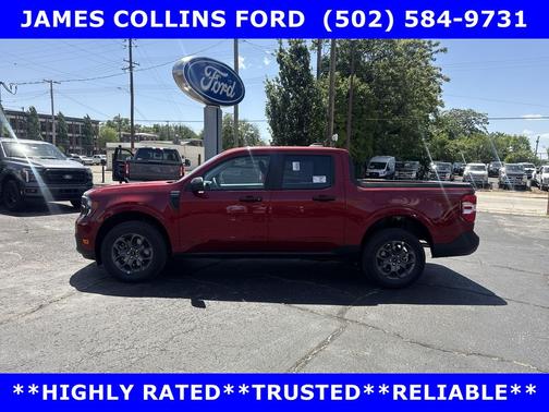 Ruby Red Metallic Tinted Clearcoat 2026 Ford Maverick XLT