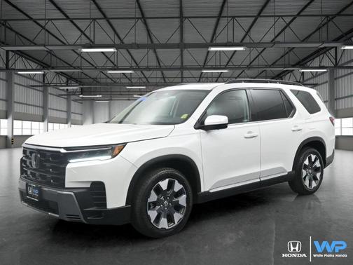 Platinum White Pearl 2026 Honda Pilot Elite