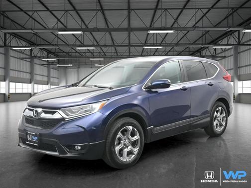 Obsidian Blue Pearl 2018 Honda CR-V EX