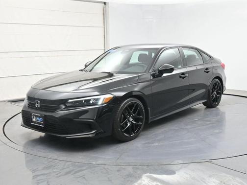 Crystal Black Pearl 2023 Honda Civic Sport