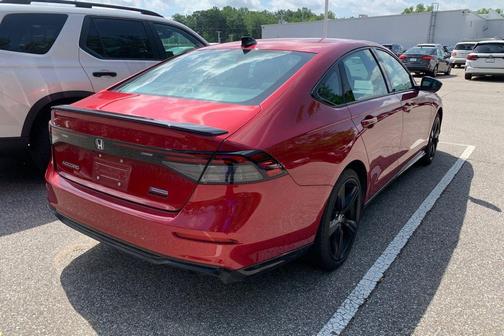 Radiant Red Metallic 2024 Honda Accord Hybrid Sport-L