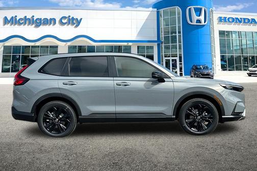 Gray 2026 Honda CR-V Hybrid Sport Touring AWD