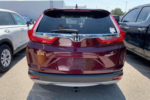 Maroon 2017 Honda CR-V EX-L