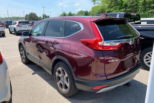 Maroon 2017 Honda CR-V EX-L