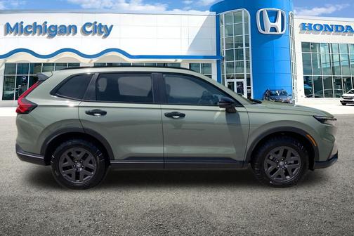 Ash Green Metallic 2026 Honda CR-V Hybrid TrailSport AWD