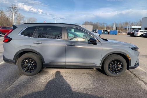 Gray 2024 Honda CR-V Hybrid Sport AWD