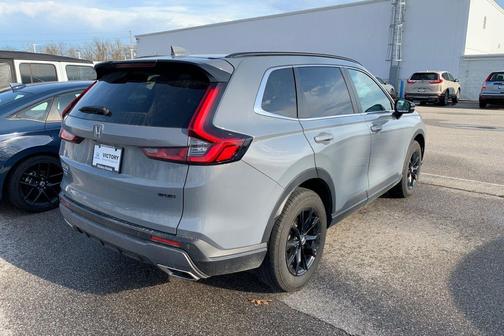 Gray 2024 Honda CR-V Hybrid Sport AWD