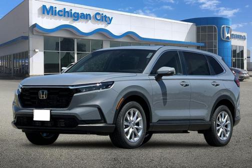 Gray 2026 Honda CR-V EX AWD